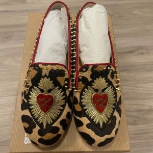 Christian Louboutin Leopard “Mi Corazon” Flats